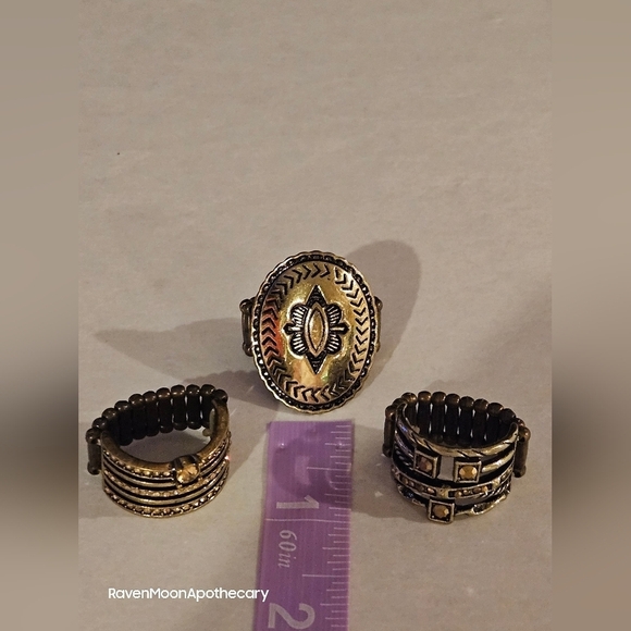 Three Expandable Rings - Picture 3 of 7